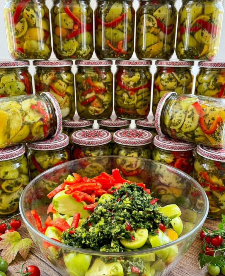 fb zeleni pomidory chastynkamy na zymu duzhe smachnyy aromatnyy i v miru hostrenkyy retsept 14163