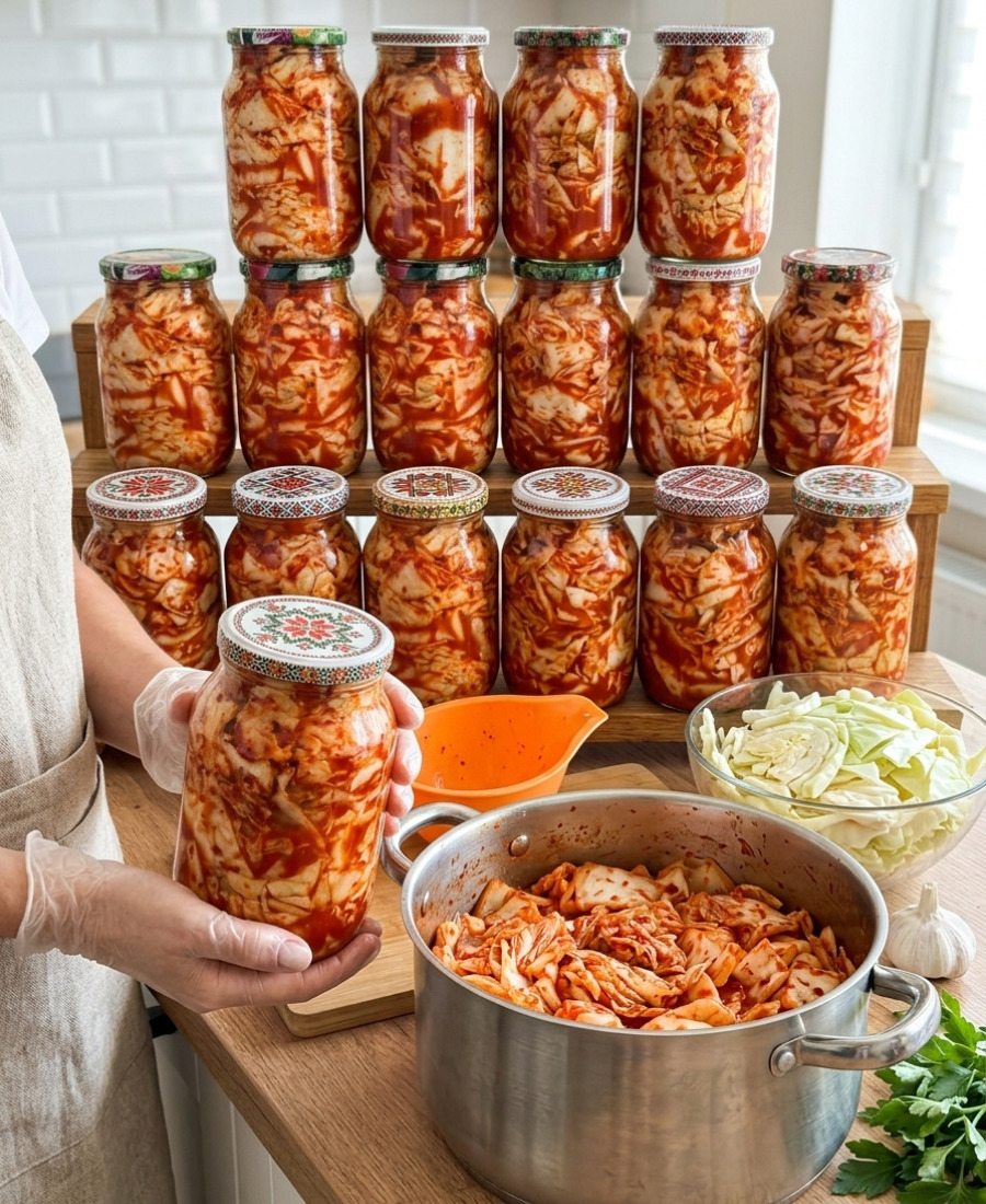 Капуста, що підкорила мільйони! “Кімчі” з білокачанної капусти по-корейськи на зиму БЕЗ оцту – дуже смачна, хрумка, соковита і проста в приготуванні