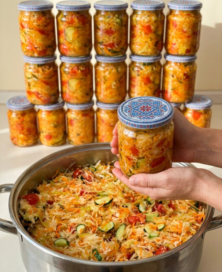 fb vzymku vidlitae po 100 banok salat ukrainskyy naysmachnishyy ovochevyy salat na zymu bez sterylizatsii 121926